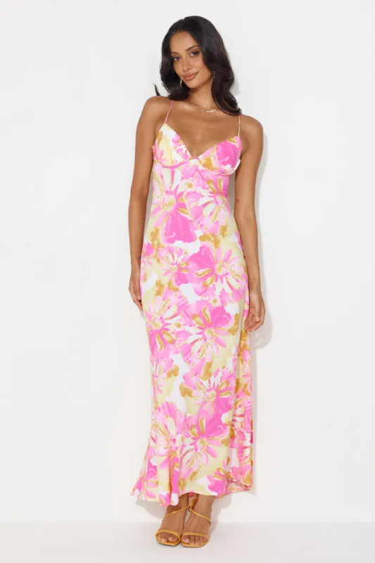 Outback Party Maxi Dress Pink sold by Hello Molly