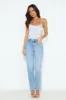 WRANGLER Mid Tori Slim Straight Jean Diamond Skies sold by Hello Molly