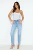 WRANGLER Mid Tori Slim Straight Jean Diamond Skies sold by Hello Molly