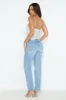 WRANGLER Mid Tori Slim Straight Jean Diamond Skies sold by Hello Molly