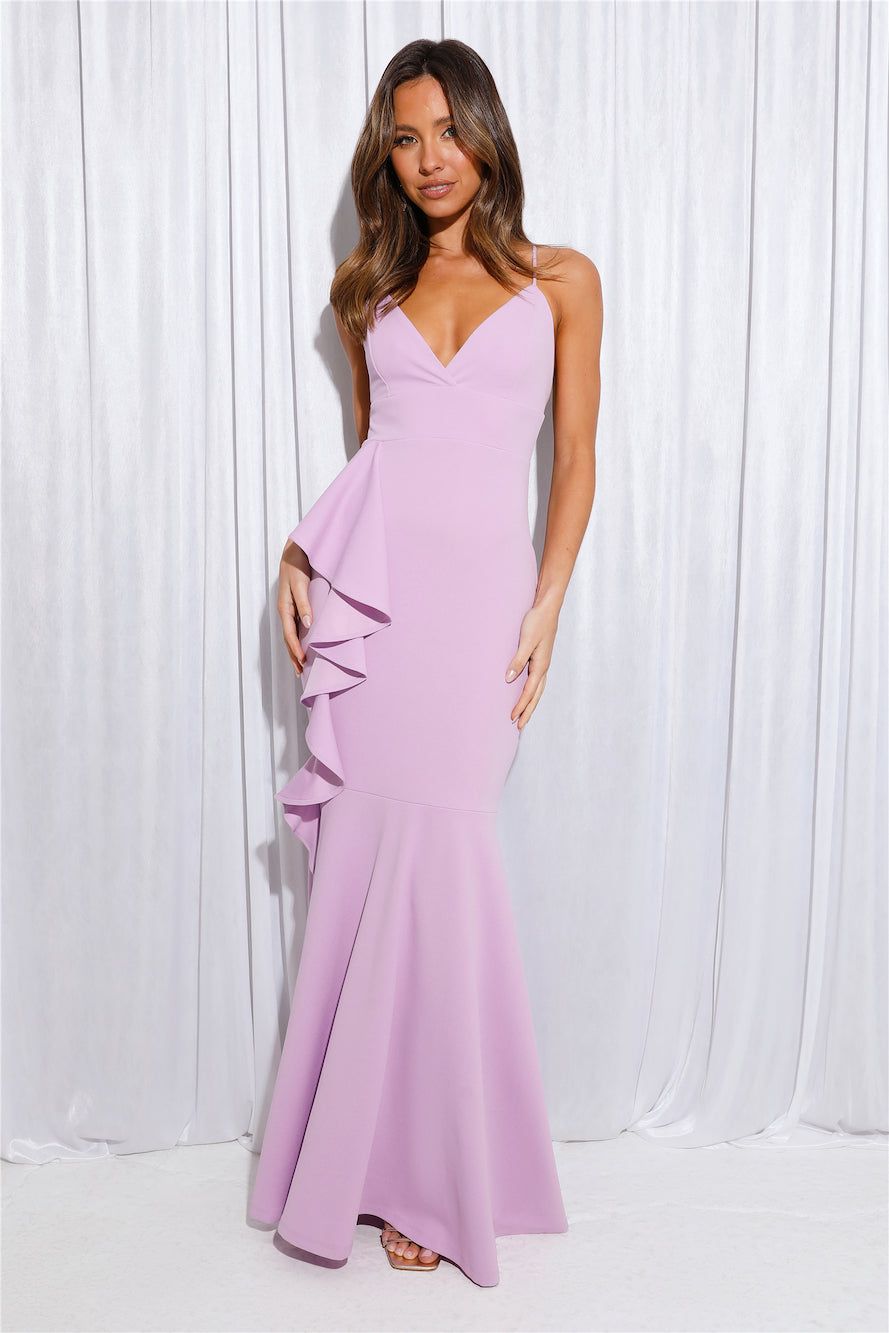 Girl Class Maxi Dress Lilac sold by Hello Molly product image thumbnail 2