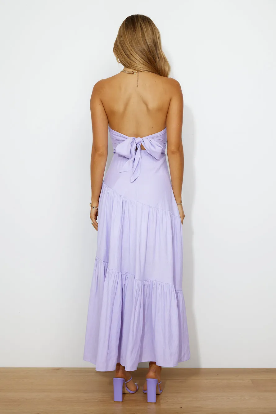 Daydream Look Maxi Dress Lilac sold by Hello Molly product image thumbnail 5