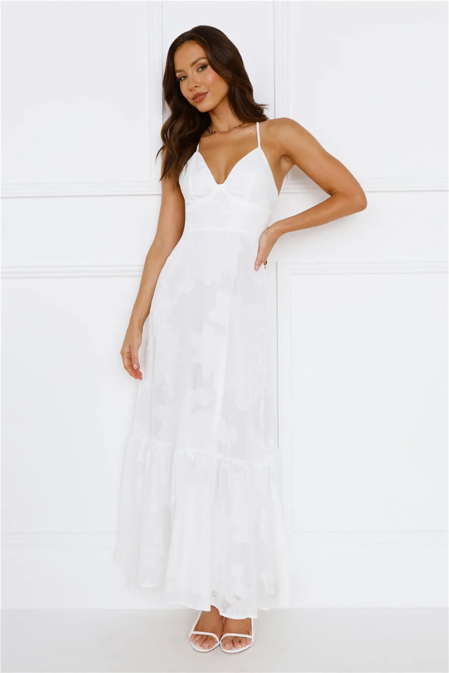 Isla Maxi Dress White sold by Hello Molly product image thumbnail 3
