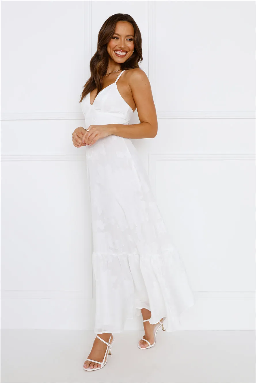 Isla Maxi Dress White sold by Hello Molly product image thumbnail 4