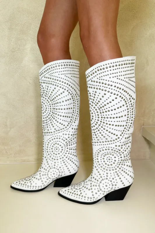 BILLINI Zachariah Boots White sold by Hello Molly