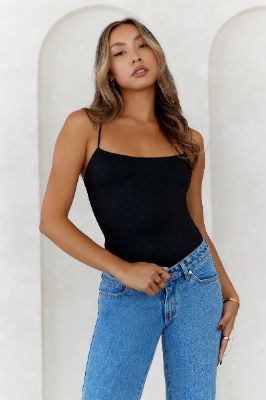 HELLO MOLLY Day To Night Longline Top Black sold by Hello Molly