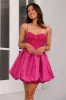 Georgia Bubble Mini Dress Pink sold by Hello Molly