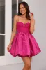 Georgia Bubble Mini Dress Pink sold by Hello Molly