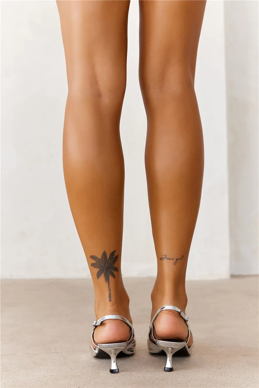 Legaci Slingback Silver Foil sold by Hello Molly product image thumbnail 4