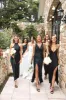 HELLO MOLLY The Sophia Satin Maxi Dress Black sold by Hello Molly
