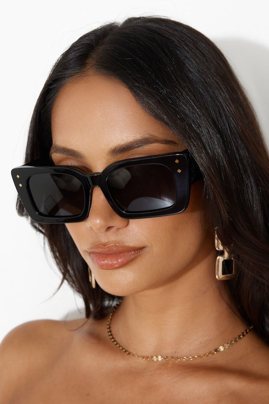 BANBE The Candice Sunglasses Black Ink sold by Hello Molly product image thumbnail 2