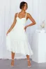 Freshly Brewed Midi Dress White sold by Hello Molly