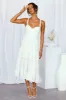Freshly Brewed Midi Dress White sold by Hello Molly