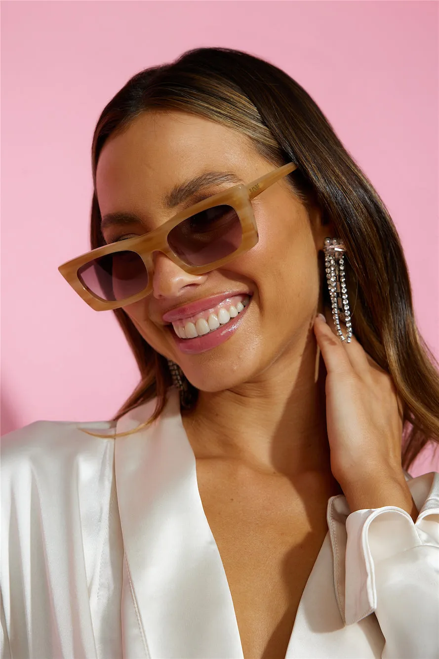 BANBÉ The Crawford Sunglasses Sand Tort-Oat Fade sold by Hello Molly product image thumbnail 3