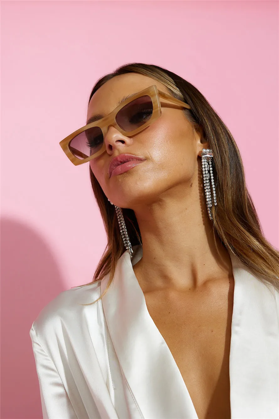 BANBÉ The Crawford Sunglasses Sand Tort-Oat Fade sold by Hello Molly product image thumbnail 4