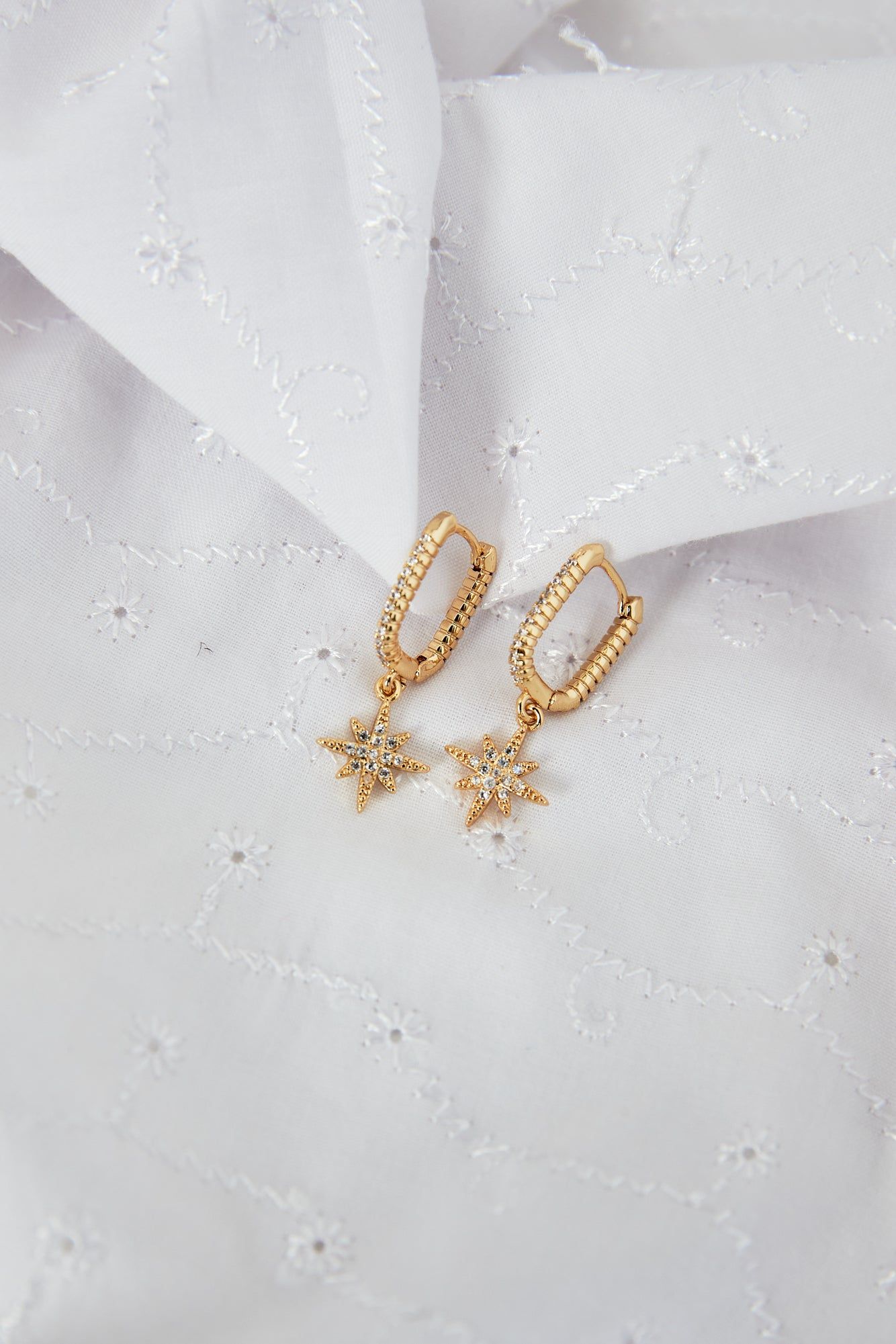 Sprinkle Sparkle Earrings Gold sold by Hello Molly product image thumbnail 2