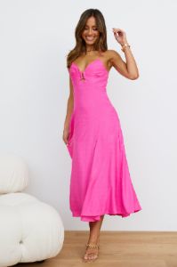 Unspoken Desire Maxi Dress Pink sold by Hello Molly