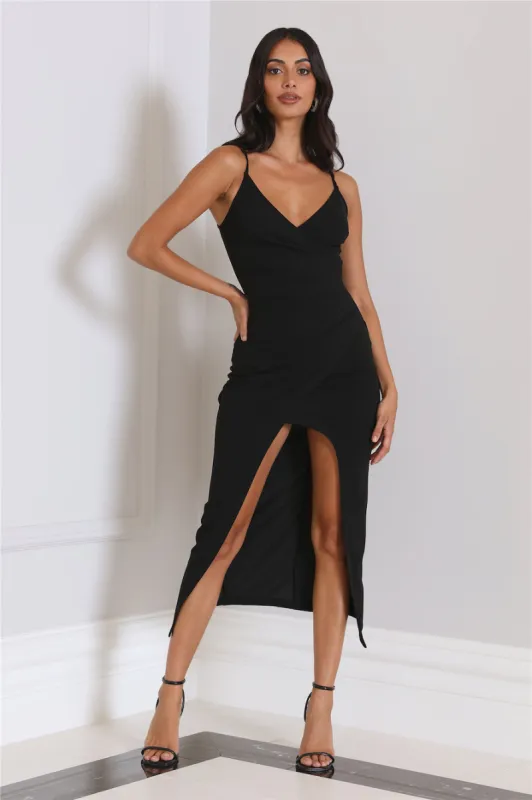 Szn Style Midi Dress Black sold by Hello Molly