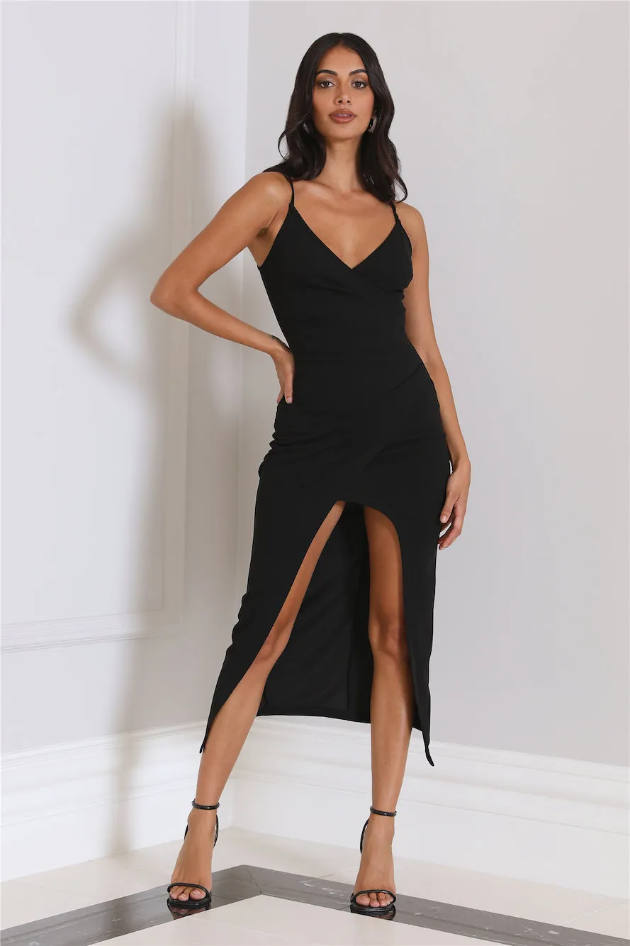Szn Style Midi Dress Black sold by Hello Molly