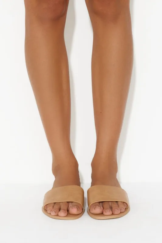 BILLINI Henrik Slide Sand Croc sold by Hello Molly