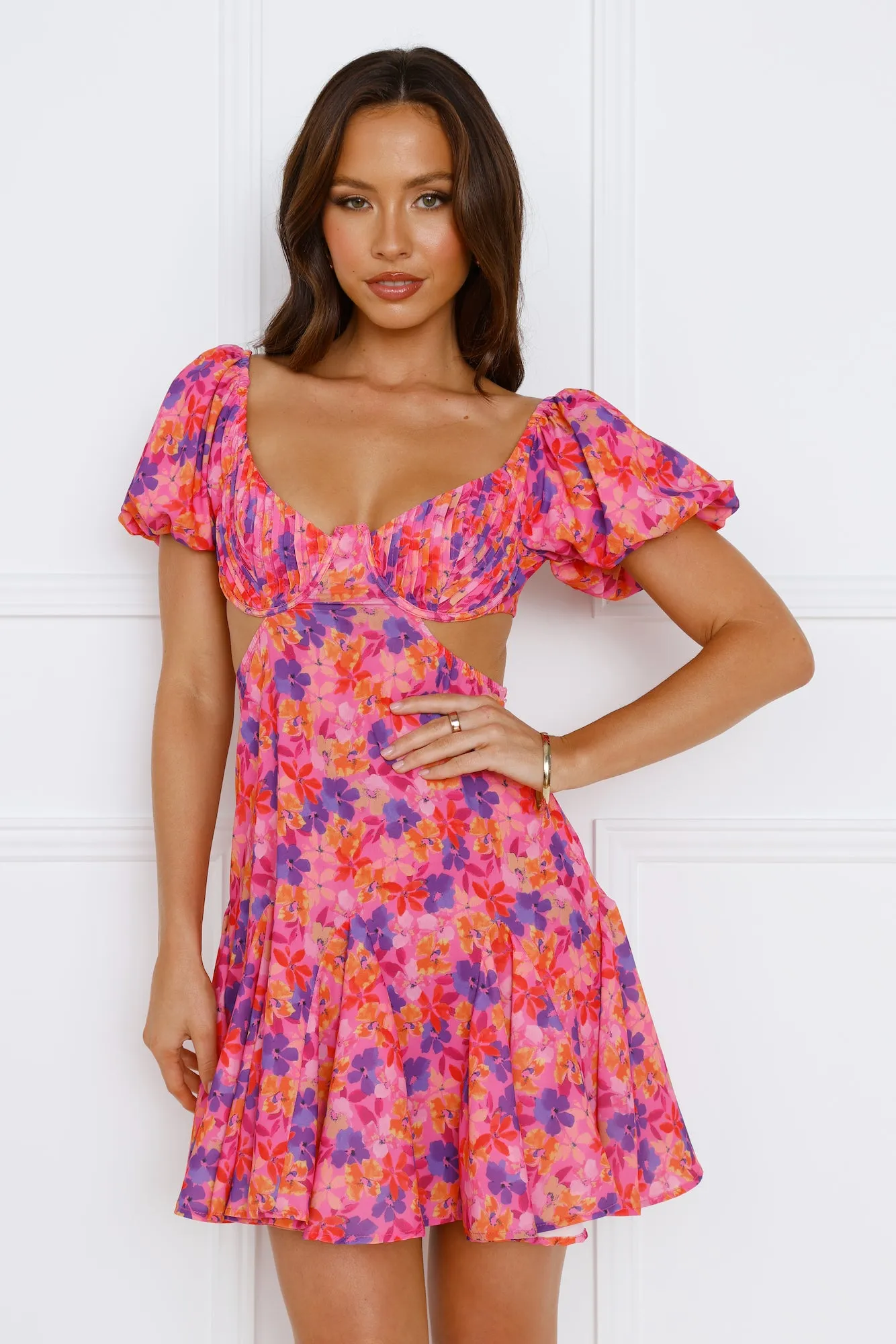 Vivid Words Dress Pink sold by Hello Molly product image thumbnail 2