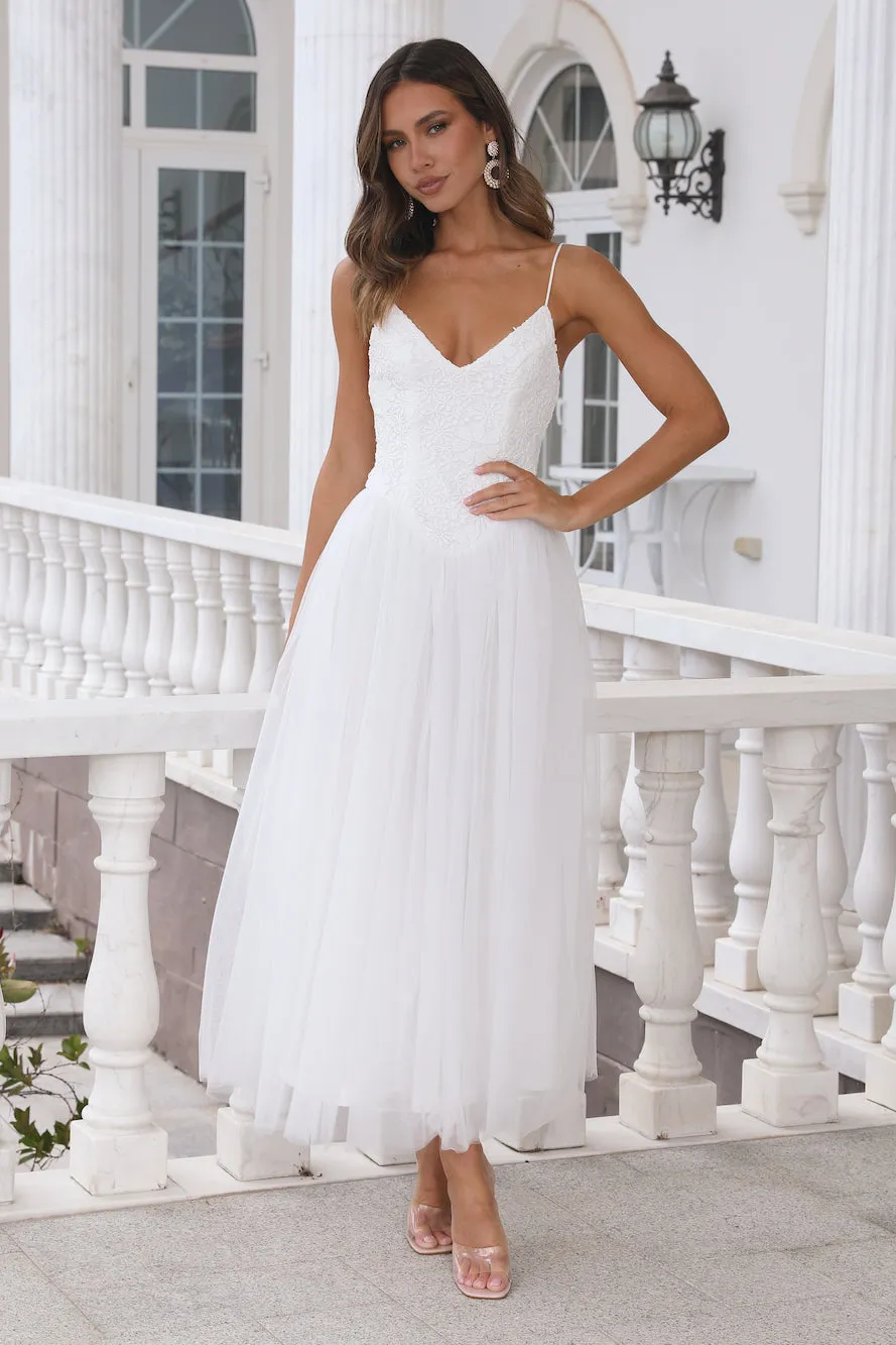 Amazing Love Midi Dress White sold by Hello Molly product image thumbnail 2