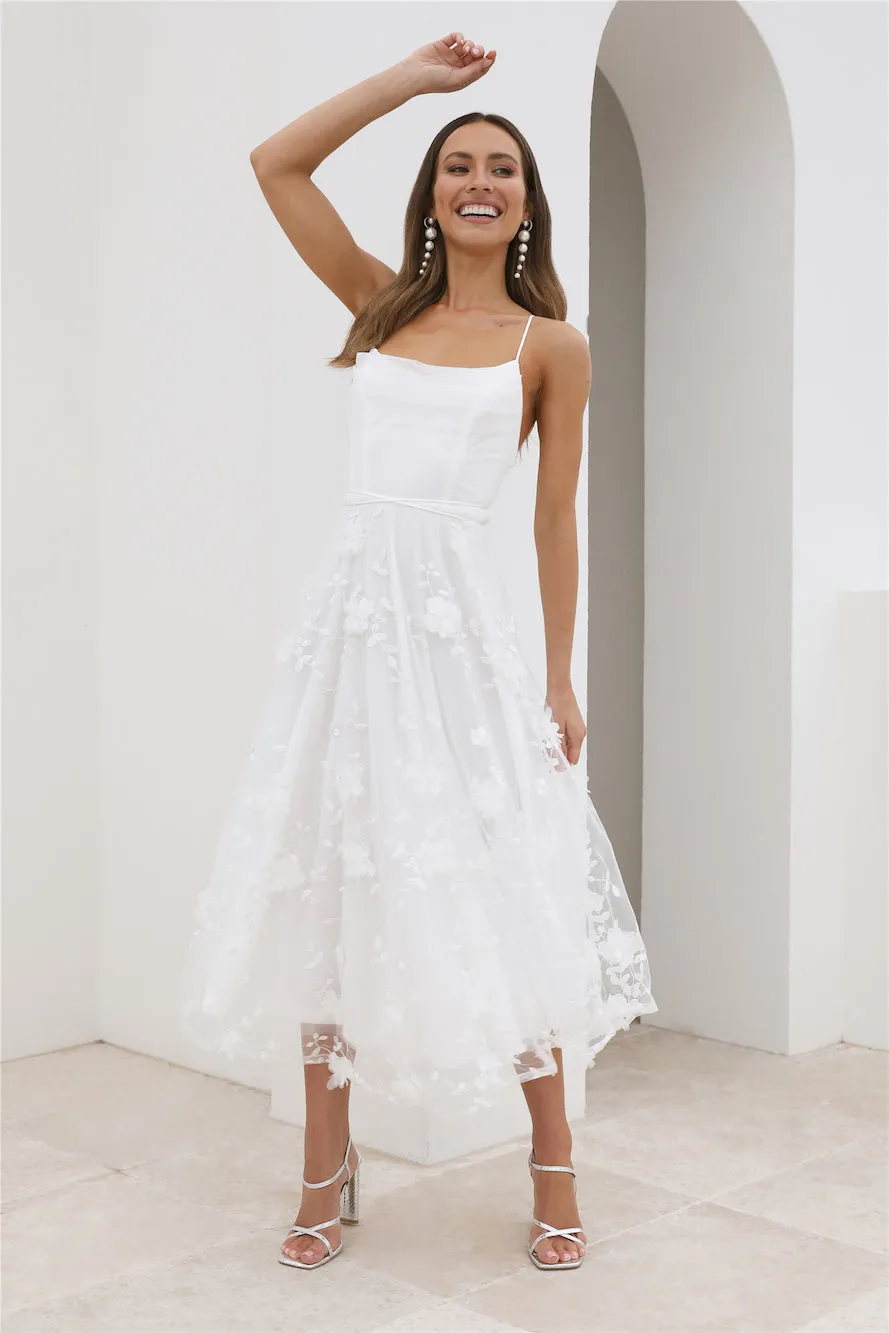 Dreamy Occasion Dress White sold by Hello Molly product image thumbnail 2