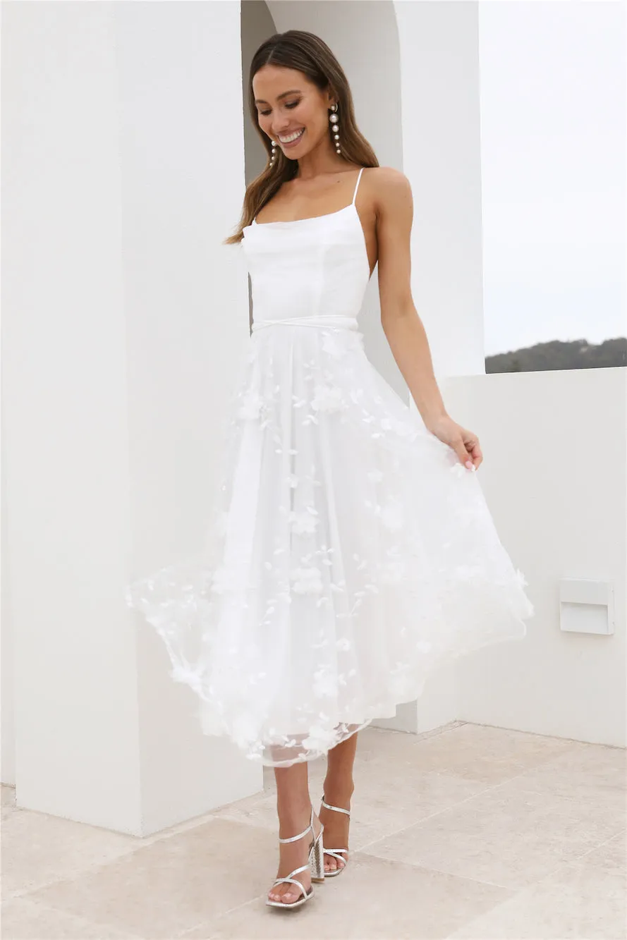 Dreamy Occasion Dress White sold by Hello Molly product image thumbnail 3