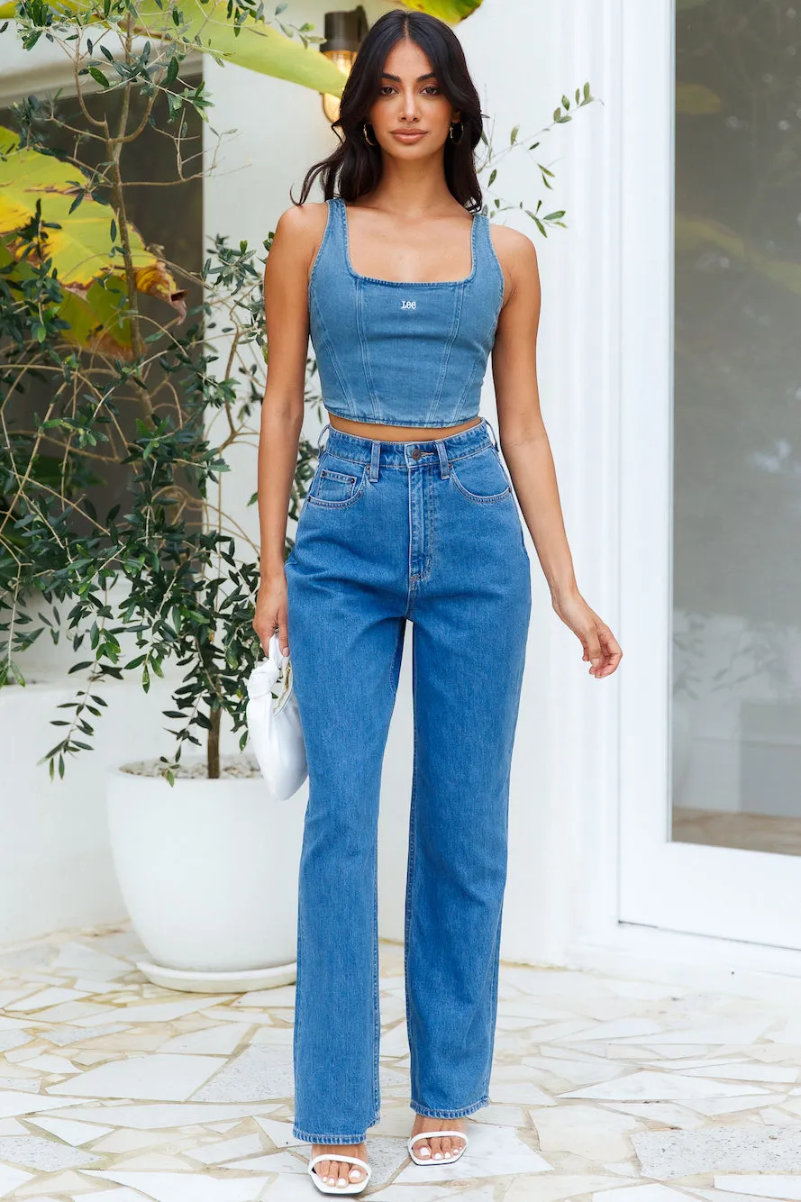 LEE High Baggy Relaxed Jean Future Blue sold by Hello Molly product image thumbnail 2