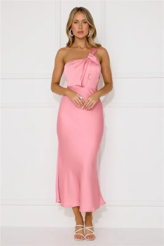 Adore Sunsets Midi Dress Pink sold by Hello Molly