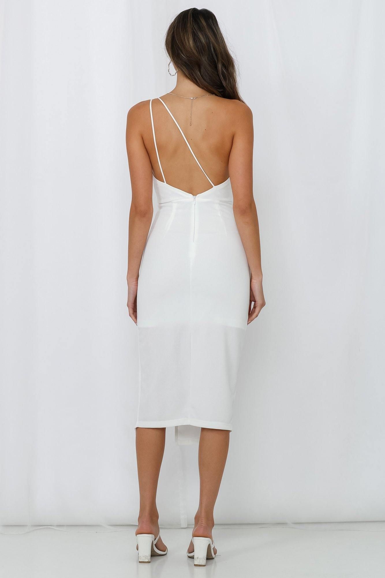 HELLO MOLLY Taking It Back Dress White sold by Hello Molly product image thumbnail 4