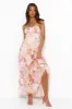 Seasonal Bloom Maxi Dress Orange sold by Hello Molly