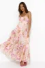 Seasonal Bloom Maxi Dress Orange sold by Hello Molly