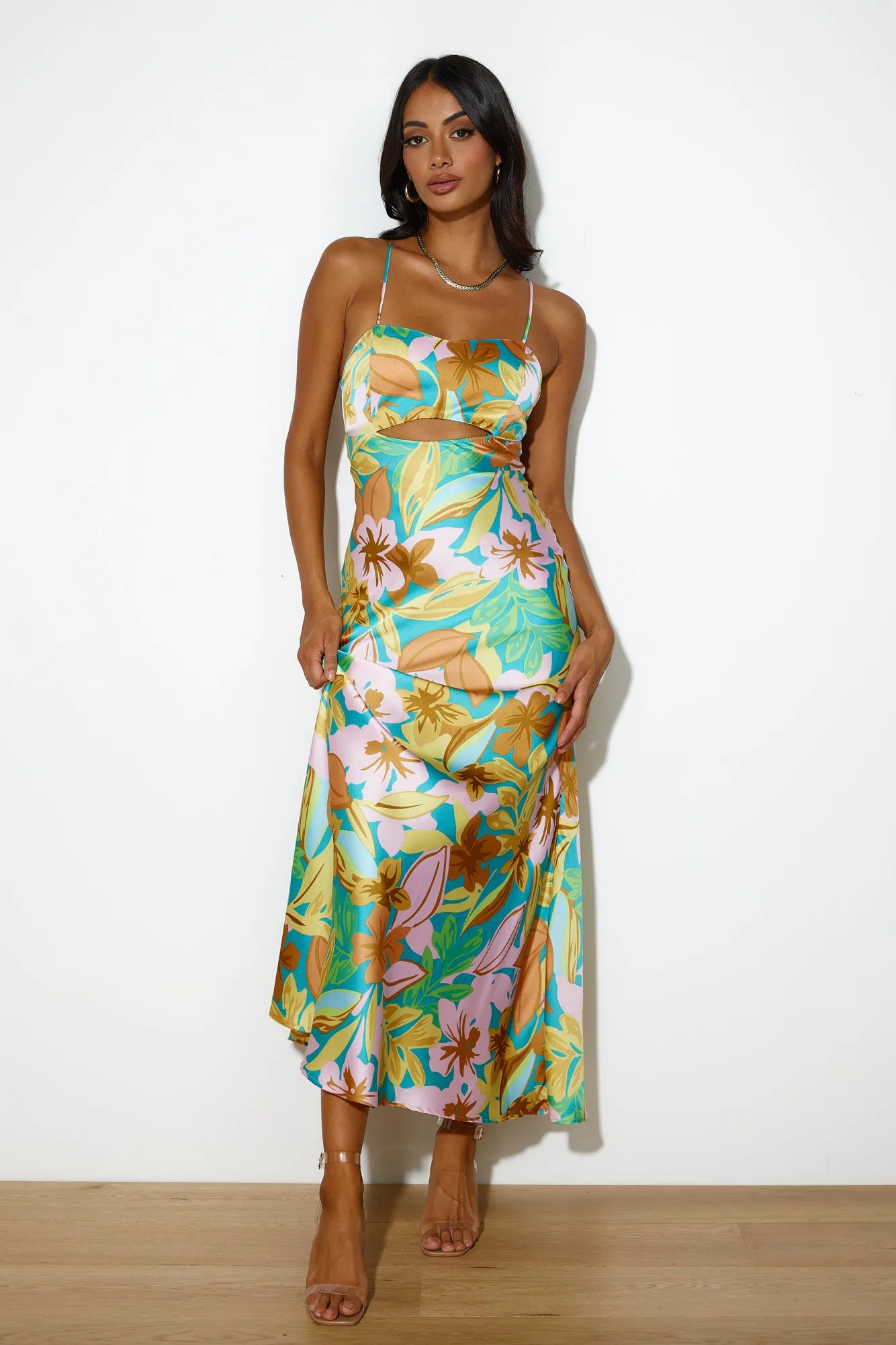 Tropical Girl Maxi Dress Multi sold by Hello Molly