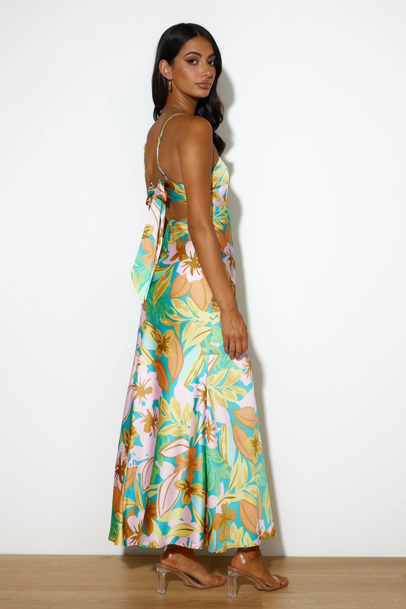 Tropical Girl Maxi Dress Multi sold by Hello Molly product image thumbnail 4