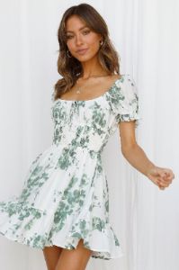 Picture Perf Dress Olive sold by Hello Molly