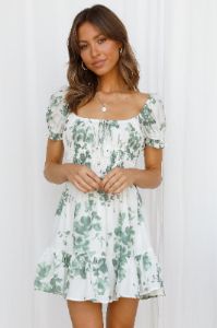 Picture Perf Dress Olive sold by Hello Molly