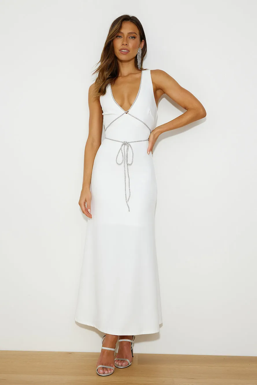 Romance For You Maxi Dress White sold by Hello Molly product image thumbnail 2