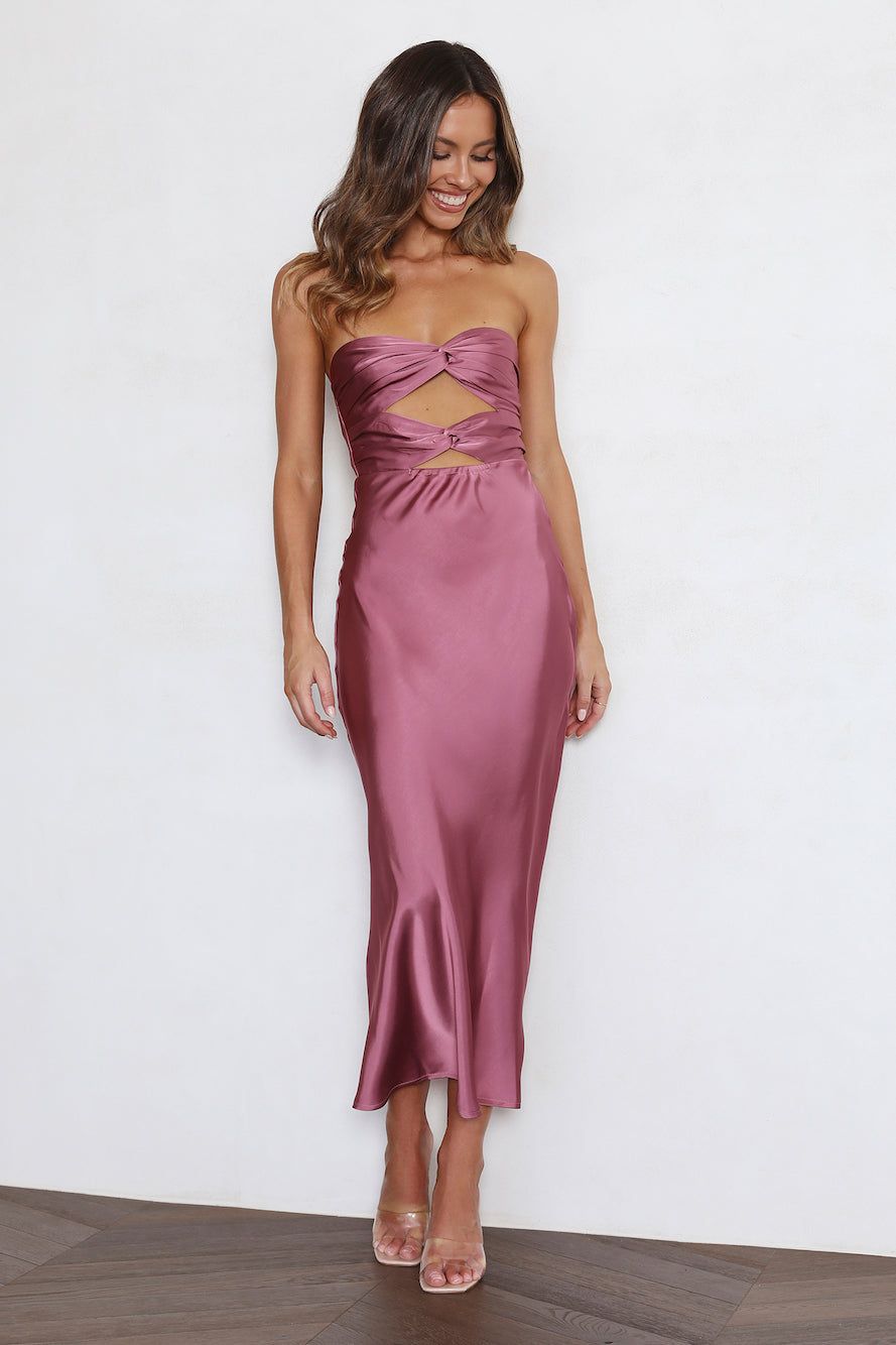 Your Warmth Midi Dress Rose sold by Hello Molly product image thumbnail 2