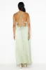 Capture Attention Satin Maxi Dress Sage sold by Hello Molly