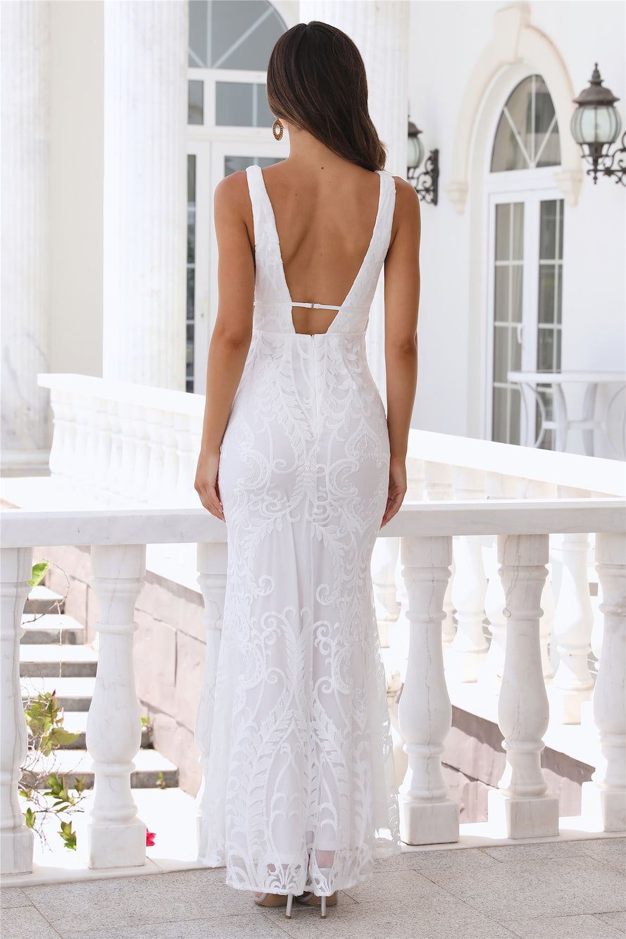 Your Day Maxi Dress White sold by Hello Molly product image thumbnail 5