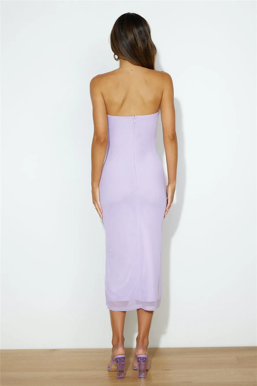 Dancing Out Midi Dress Lilac sold by Hello Molly product image thumbnail 5