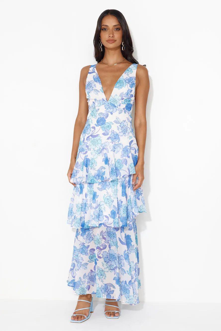 Fresh Oasis Maxi Dress Blue sold by Hello Molly product image thumbnail 2