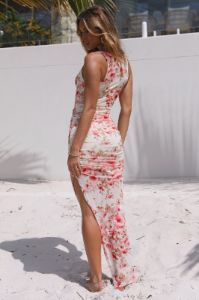 Getaway With You Maxi Dress Cream sold by Hello Molly