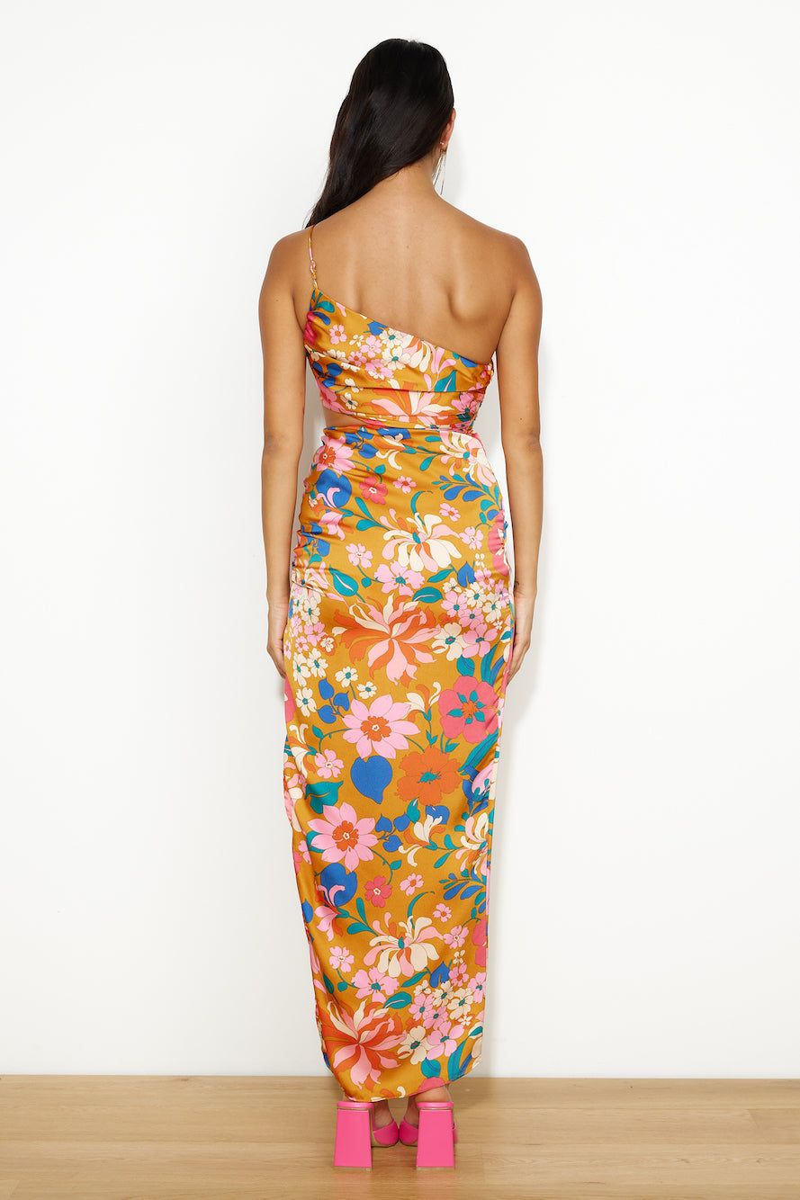 Pretty Fun Maxi Dress Orange sold by Hello Molly product image thumbnail 5
