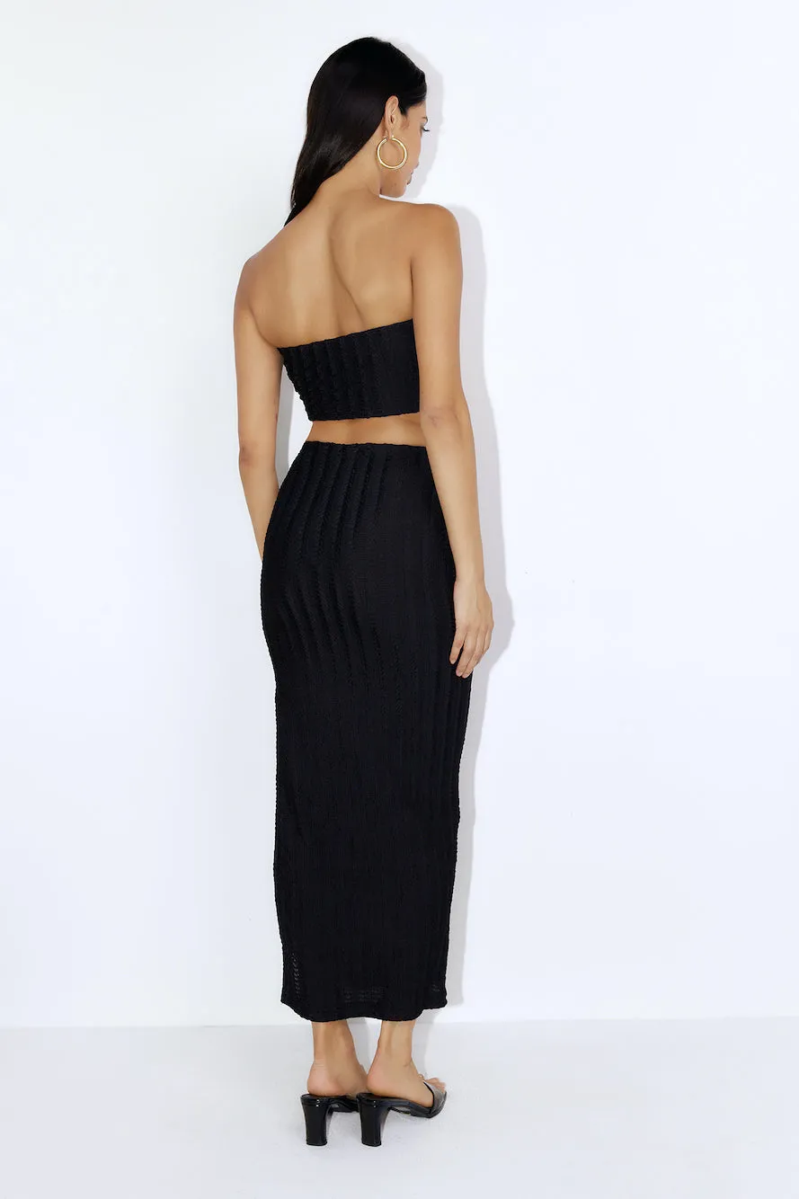 Matching Fit Maxi Skirt Black sold by Hello Molly product image thumbnail 5