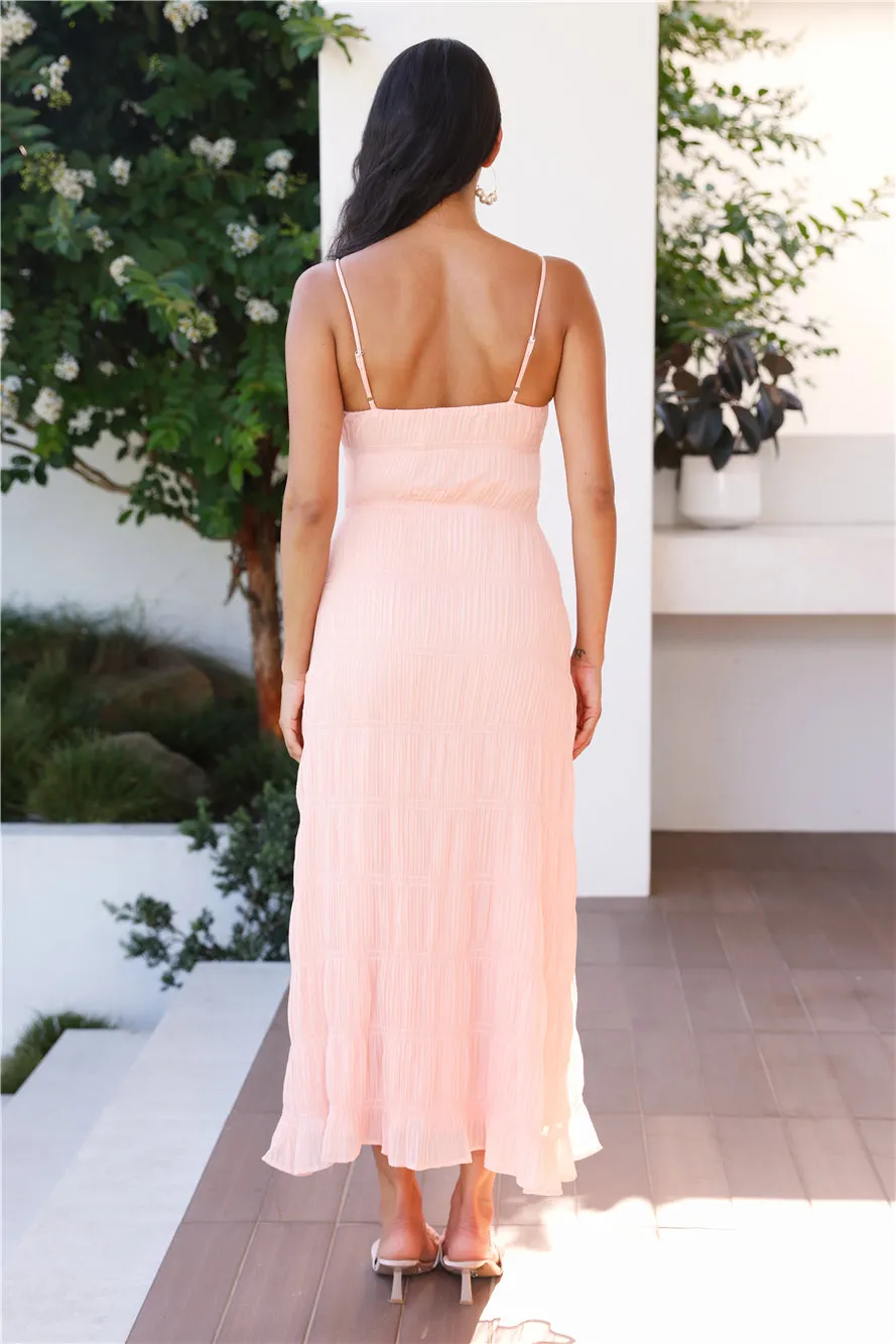 Florida Sunset Maxi Dress Peach sold by Hello Molly product image thumbnail 5
