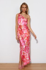 She Is Beauty Midi Dress Pink sold by Hello Molly