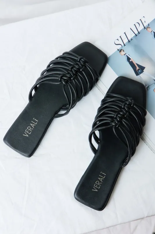 VERALI Roxy Slides Black sold by Hello Molly