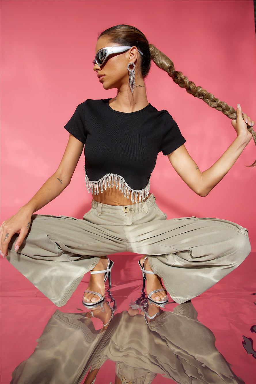 More Sparkle Top Black sold by Hello Molly product image thumbnail 4